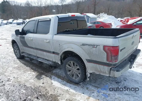2017 Ford F-150 Lariat from USA, damaged, VIN 1FTEW1EG8HFB64038